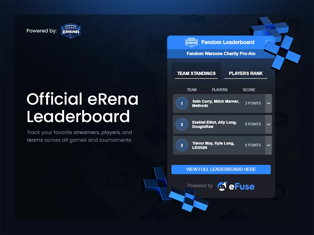 Screenshot of the old, clunky eFuse Twitch extension.