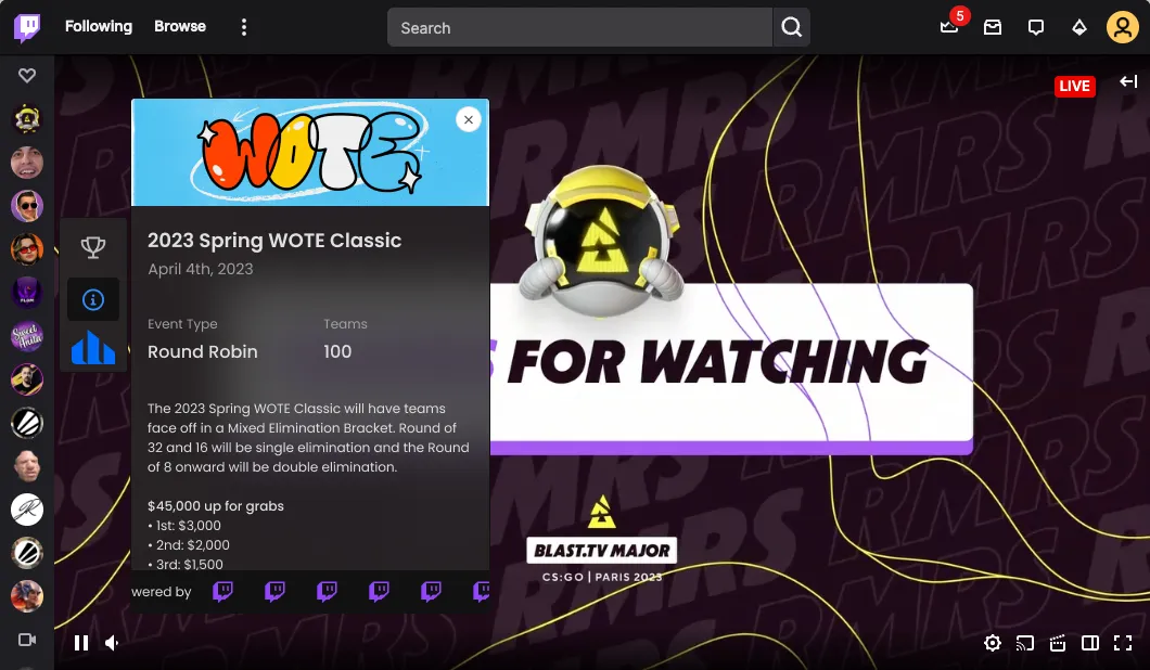 Project image for eFuse Twitch Extension